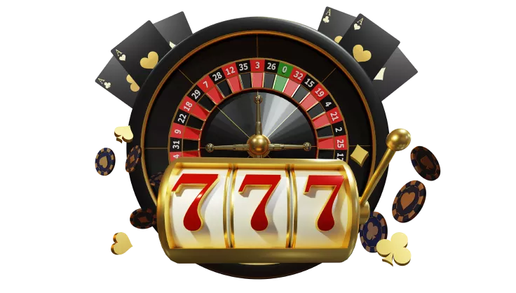 Slot machine showing 777 – the symbol of big wins